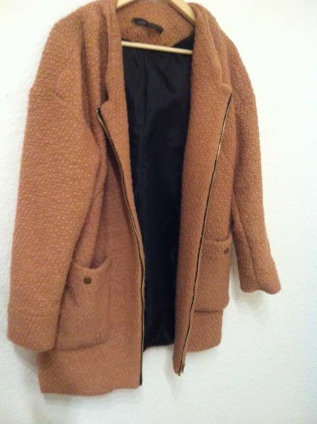 Sheinside Oversize Mantel in Nude