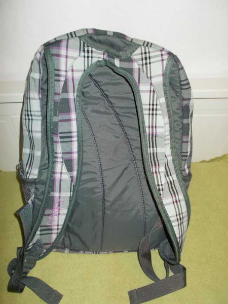 Dakine Rucksack lila-weiß-grau 