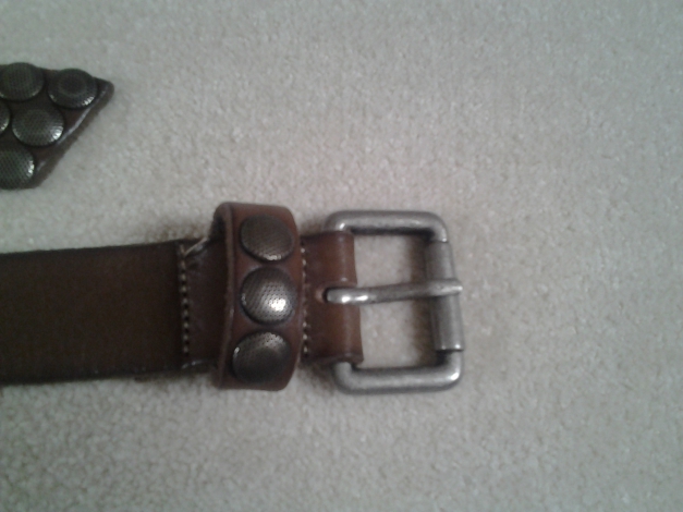 D.A.D. Marken-Gürtel Damen Braun wie NEU Gr 85 