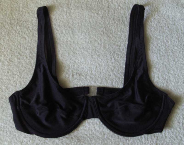 Blaues Bikini Oberteil