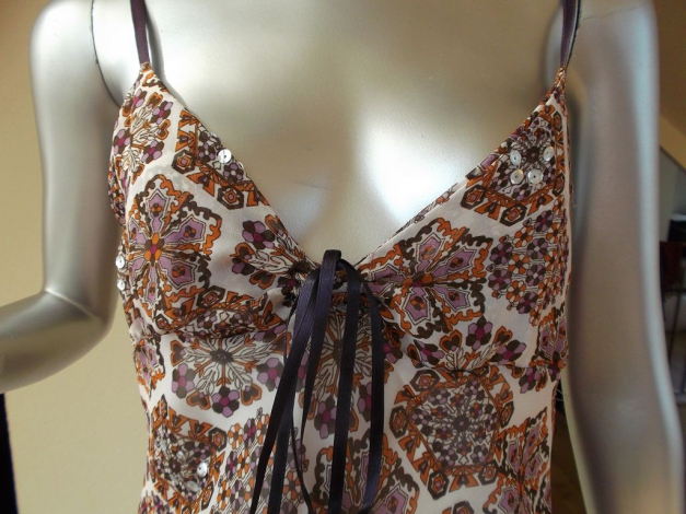 transparentes Top Kleid mit Pailletten Tunika Strandkleid