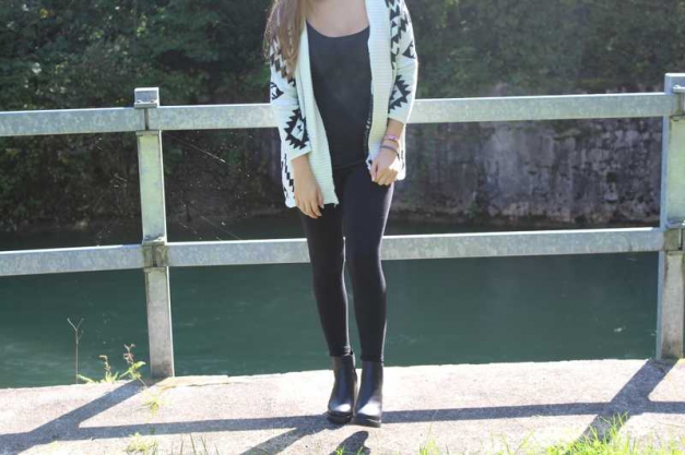 Blockabsatz Chelsea Boots Ankle Schwarz NEU