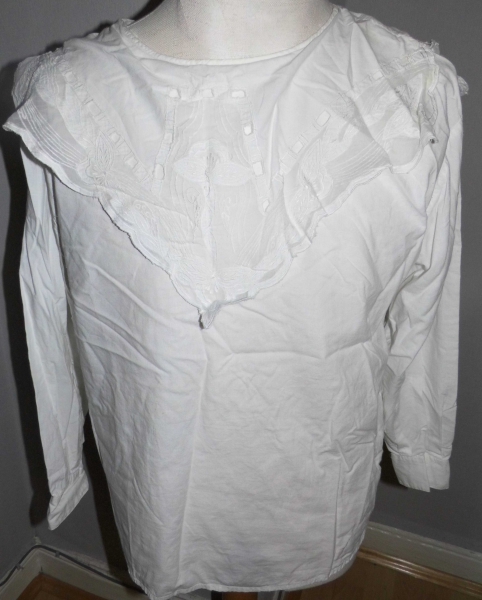 Blusenhemd mit Spitze Chatanooga Gr. L