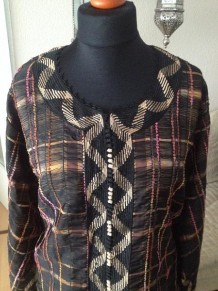 Marokkanischer Kaftan mit Hose, Jellaba, Takschita, Abaya, Kaftan