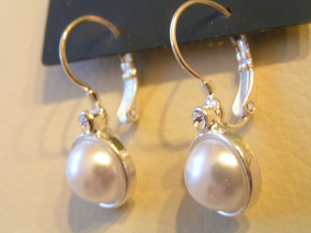 chice Perlen Ohrringe Ohrhänger mit Stein