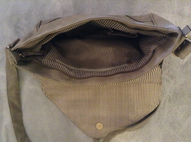 Tasche Umhängetasche beige