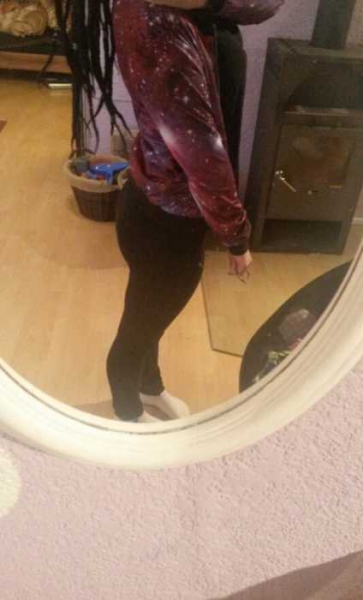 Schwarze Galaxy Jacke von New Yorker :)