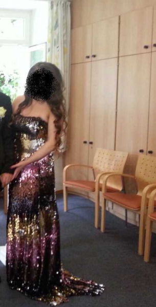 Pailletenkleid Prestije Metallic