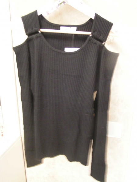 Uptodate Strickpullover Pullover Cutout schwarz Gothic Gr.40/42 Neu 39,95€