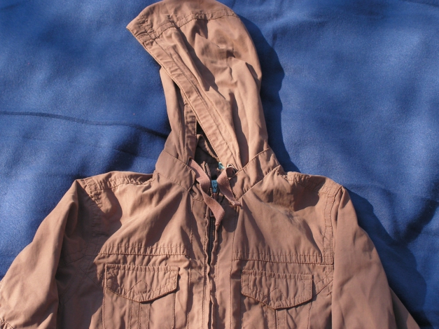 braune dünne Jacke mit Kapuze von Cecil, Gr L
