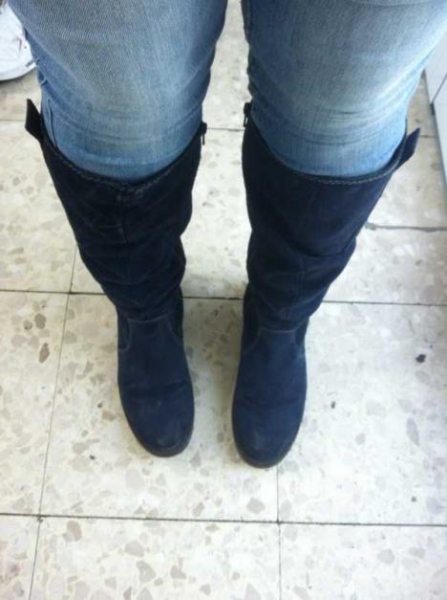 Winterstiefel Wildleder