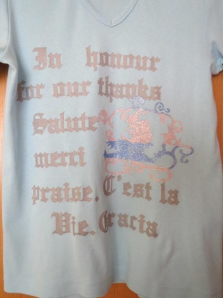 T-Shirt,Kurzarm,V-Ausschnitt,blau