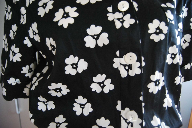 Vintage True Blümchen-Blüten Kleid Trendi