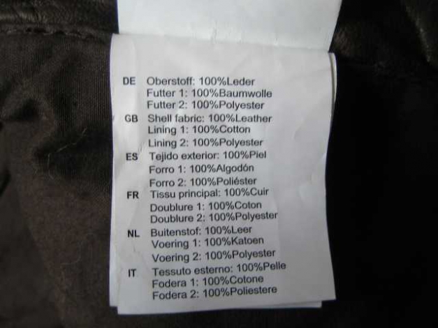 Lederjacke S.Oliver braun neu