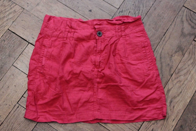 Roter Minirock von Zara