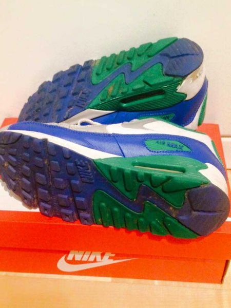 NIKE // Blau  Grüne Nike Air Max 90