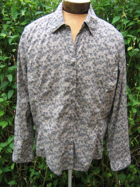 Bluse von Cecil, grau gemustert