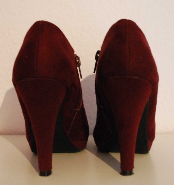 Stiefelette Bordeaux Größe 36 