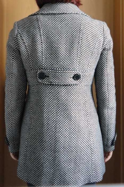 Orsay Mantel schwarz-weiß