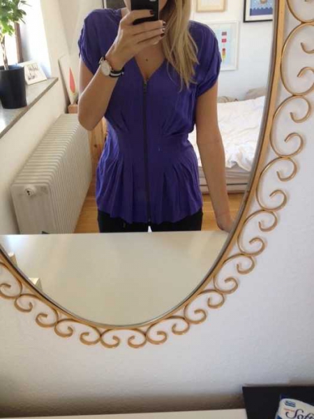 Lilanes H&M Trend Top mit Reißverschluss