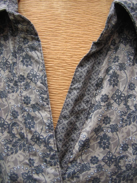 Bluse von Cecil, grau gemustert