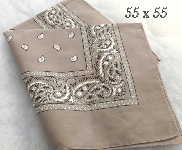 Nickituch Bandana Paisley  Baumwolle  