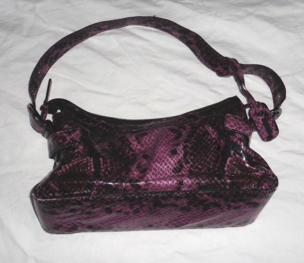 Handtasche Reptil Print 