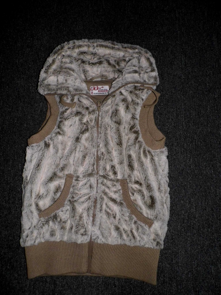 Plüschweste, Fellweste (C27)