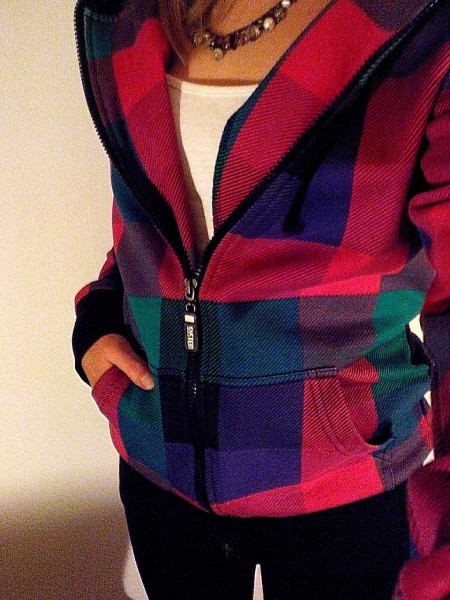 Karierter Kaputzenpulli :)