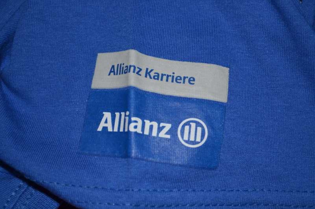 Blaues Allianz T-Shirt
