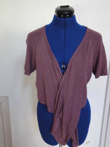 Lila Kurzbolero von Mango 