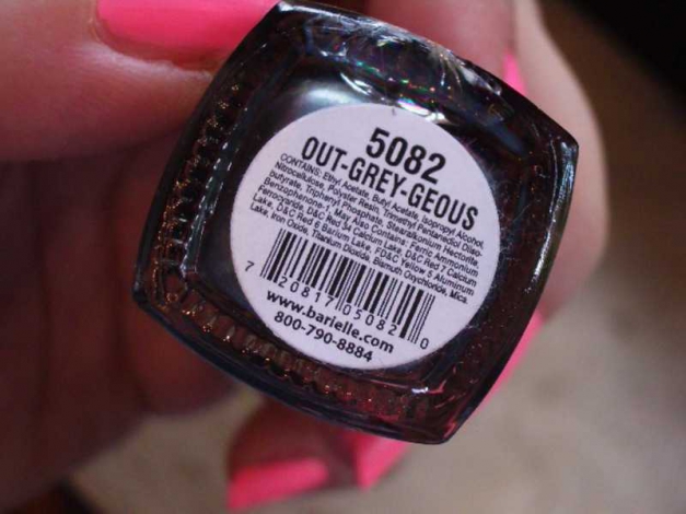 Barielle   OUT-GREY-GEOUS    Metallic-Grau mit goldenem Schimmer   NEU!