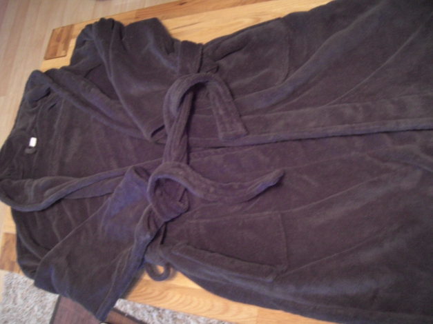 Kuscheliger Bademantel Größe XL