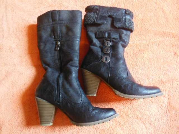 Winterstiefel Tamaris, schwarz, Gr. 41, TOP!!!