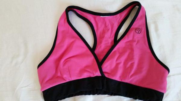 Zumba Fitness Bustier Flash V-Bra Top
