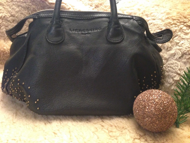 Liebeskind Tasche schwarz gold Nieten *ausverkauft* Das Geschenk für Sie!