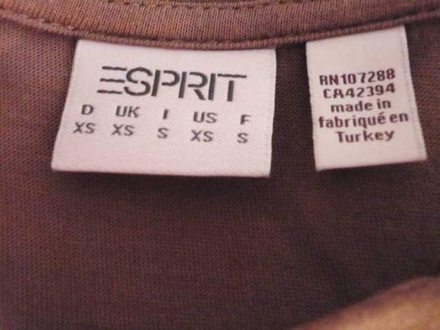 Leichte Esprit Viskose Tunika Longshirt XS S