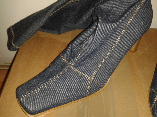 Jeansstiefel, Größe 37