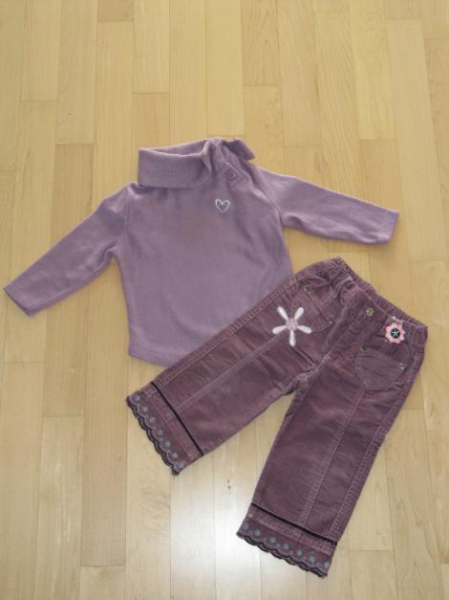 Super süßes Set mit ausgefallener Hose Kombination