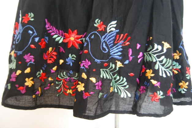 Folklore Minirock H&M   Trendi