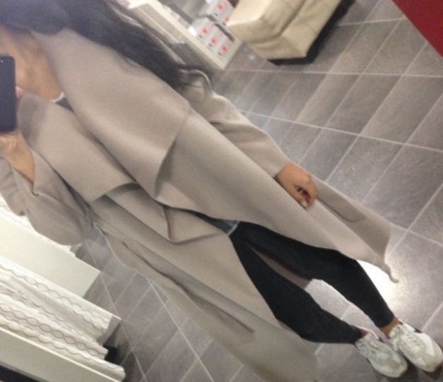 Wasserfall Trenchcoat beige 