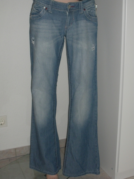 Hüft Jeans -vintage-Gr.36 Top