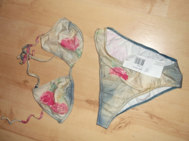 einzigartiger Rosen-Bikini Gr.S ;)