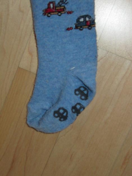 Strumpfhose anti Rutsch Stopper blau Junge  Gr.56-62