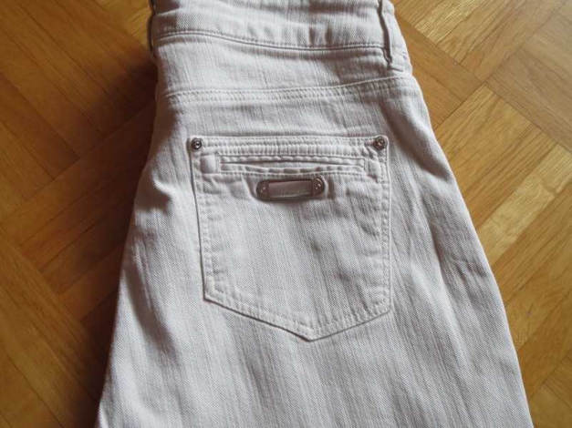 Jeans Hose, Gr.36/S, hellbeige / Raffaello Rossi