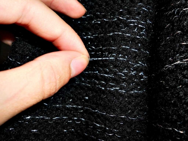 Rollkragenpulli mit Glitzer