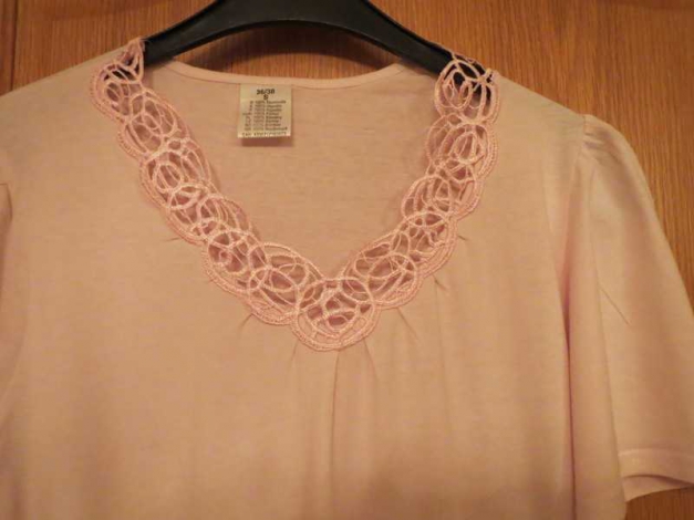 Nachthemd, Gr.38/S, Kurzarm