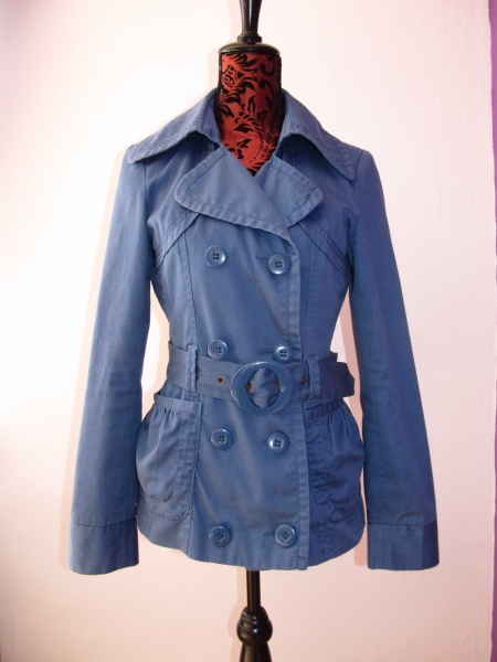 blaue Übergangsjacke von Vero moda