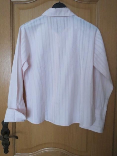 Bluse, Gr.42/M, Langarm, hellrosa