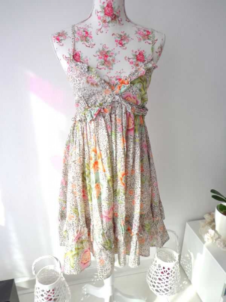 Warehouse Blumenkleid Trägerkleid